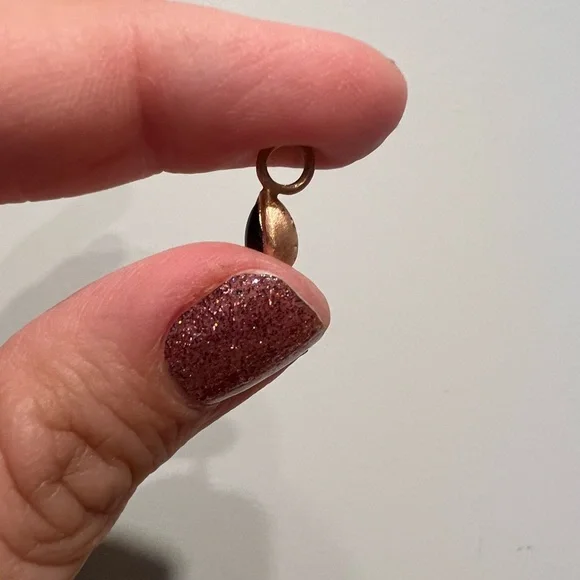 Pieces of Starr rose gold and amethyst  Teardrop Pendant - Picture 3 of 3